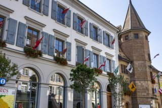 La Distinction culturelle de la Ville de Morges récompense des
personnalités ou des institutions qui contribuent au rayonnement culturel de Morges et qui se sont démarquées dans le paysage morgien, vaudois, romand, voire au-delà (archives). Keystone/JEAN-CHRISTOPHE BOTT