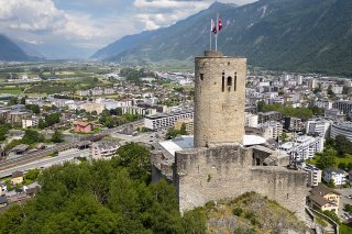 L'entreprise Debiopharm compte actuellement environ 200 collaborateurs à Martigny (VS) (image d'illustration). KEYSTONE/LAURENT GILLIERON