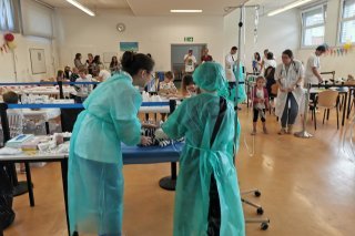 L'Hôpital des nounours a fait escale ce week-end à Sion
