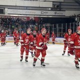 Mines tristes et têtes basses, les joueurs du HCV Martigny ont pris congé de leur public et de leur saison 2023/2024