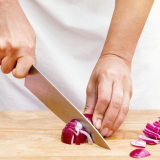 Couper des oignons