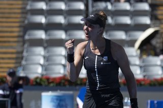 Beatriz Haddad Maia a remporté le WTA Elite Trophy KEYSTONE/EPA/ANDRES MARTINEZ CASARES