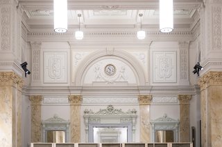 Les travaux d'assainissement et de restauration de l'aile sud de la gare centrale de Zurich ont duré cinq ans et coûté 175 millions de francs. KEYSTONE/ENNIO LEANZA