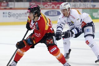 Marco Lehmann (SCB) est le seul néophyte de la sélection pour la Karjala Cup KEYSTONE/PETER KLAUNZER