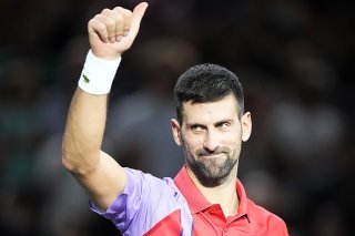 Novak Djokovic sans souci à Paris KEYSTONE/AP/Michel Euler