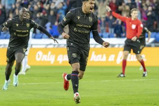 La joie de Dräger après le premier but KEYSTONE/GEORGIOS KEFALAS