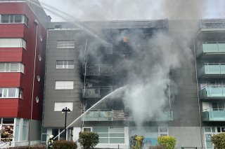 Incendie à Monthey