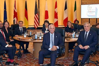 Les ministres des affaires étrangères du G7 se sont retrouvés à Tokyo. KEYSTONE/EPA/TOSHIFUMI KITAMURA / POOL