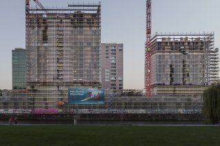 Le nombre de logements disponibles à la location s'est réduit de moitié en tout juste deux ans, selon Raiffeisen (archives). KEYSTONE/CHRISTIAN BEUTLER