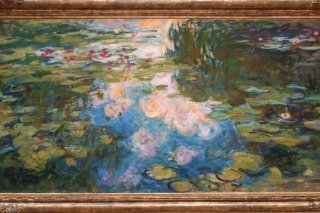 "Le bassin aux nymphéas" (1917-1919) de Claude Monet était estimé à 65 millions de dollars par Christie's (archives). KEYSTONE/EPA/JUSTIN LANE