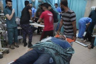 La moitié des 36 hôpitaux de Gaza bombardé sans cesse depuis le 7 octobre ne fonctionnent "plus du tout" selon l'Organisation mondiale de la santé (OMS) (archives). KEYSTONE/AP/Hatem Moussa