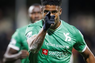 Kevin Carlos a inscrit le but du 2-2 KEYSTONE/Valentin Flauraud