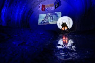 La construction du tunnel des Evouettes, dans la commune de Port-Valais, n'a pas été une promenade de santé. KEYSTONE/LAURENT GILLIERON