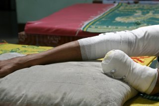 L'augmentation du nombre de victimes de mines antipersonnel est principalement due à l'utilisation de mines en Birmanie. (photo prétexte) KEYSTONE/EPA/RUNGROJ YONGRIT