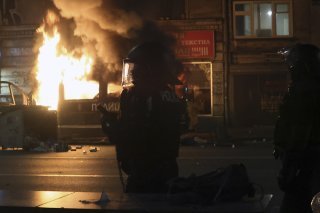 Les incidents se sont multipliés à Sofia. KEYSTONE/AP/Valentina Petrova