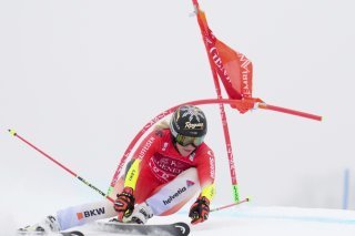 Lara Gut-Behrami 3e de la première manche au Québec KEYSTONE/AP/Sean Kilpatrick