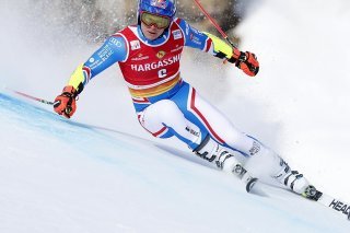 Le Français Alexis Pinturault ne s'estime pas assez rodé pour la piste de la Saslong. KEYSTONE/EPA/Guillaume Horcajuelo