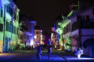 Le Festival des Lumières de Morat (FR) sera de retour en janvier pour sa 8e édition (archives). KEYSTONE/ANTHONY ANEX