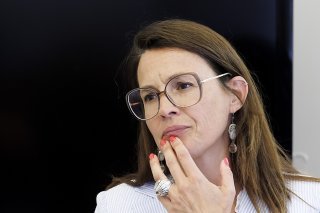 A Genève, la cheffe du Département de l'instruction publique (DIP) Anne Hiltpold a fermement condamné les tags racistes découverts dans la salle des maîtres du CEC André-Chavanne (archives). KEYSTONE/SALVATORE DI NOLFI