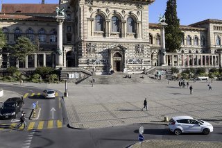 Le Palais de Rumine à Lausanne accueillera la 10 édition de Ciné au Palais le week-end des 3 et 4 février (archives). KEYSTONE/JEAN-CHRISTOPHE BOTT
