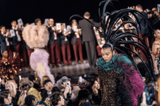 L'Ancienne Cécilia de Chermignon à la Fashion Week de Paris.
