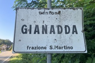 Le hameau Gianadda sur le commune de Curino, au nord du Piémont, dont sont issus les Gianadda