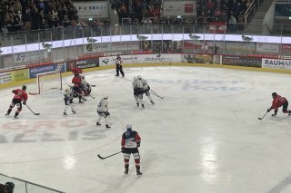 Le HC Viège a bien tenté de réagir dans le 2ème tiers