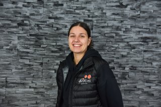 Leila Gasser, capitaine d'Hélios Basket