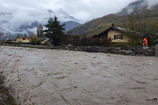 Le niveau de la Vièze a fortement augmenté