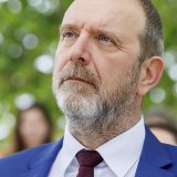 Le conseiller d'Etat Thierry Apothéloz a assisté à l'inauguration du projet immobilier "Côté Parc" au Petit-Saconnex, qui favorise la mxiité sociale (image d'illustration). KEYSTONE/SALVATORE DI NOLFI