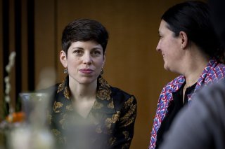 Lisa Mazzone avait annoncé son retrait de la politique en novembre après l'échec pour sa réélection au Conseil des Etats, avant de déclarer son intérêt en janvier pour la présidence du parti (archives). KEYSTONE/CHRISTIAN MERZ