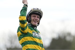 Paul Townsend jubile après sa victoire KEYSTONE/AP/Dave Shopland