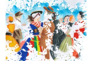 L'affiche de l'événement du CIOFF Suisse à Evolène